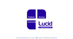 Desktop Screenshot of lucidsystems.co.nz